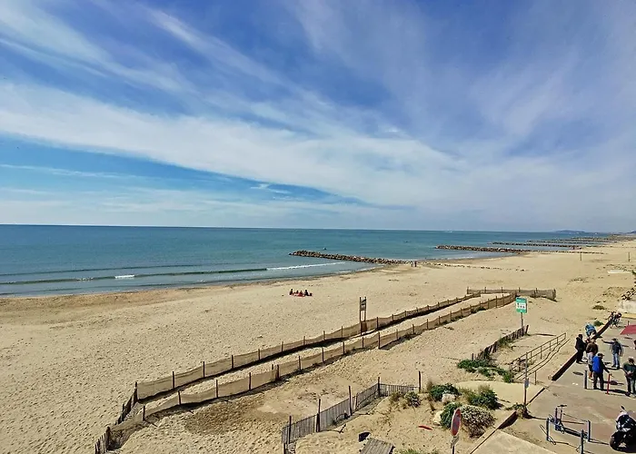 Cotier Renove Climatise Avec Parking Prive, Carnon, Amenage Pour 3 Pers - Fr-1-715-23 Apartman *